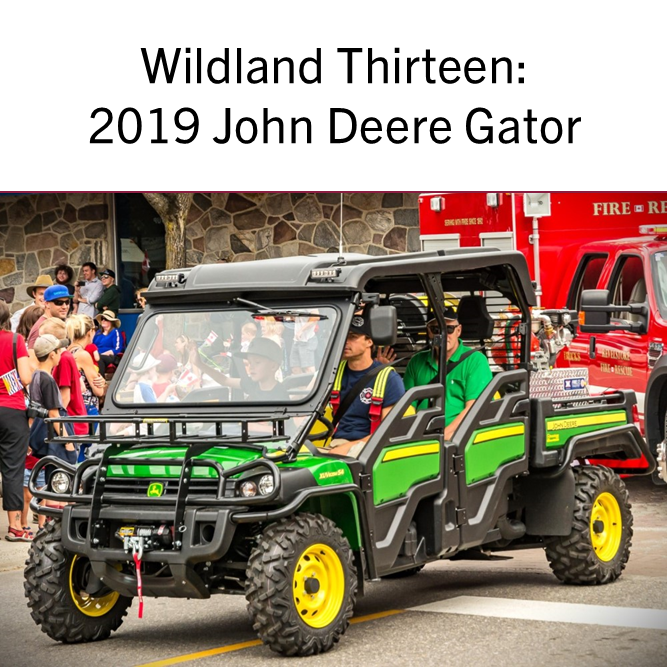 Wildland Thirteen - 2019 John Deere Gator