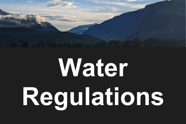 Water Regulations Page